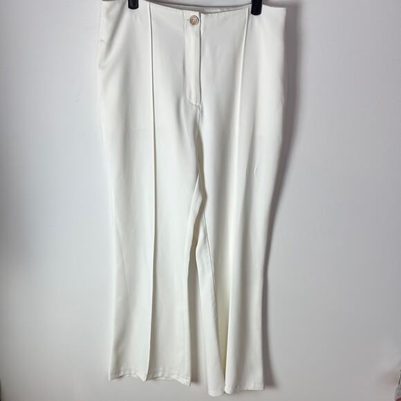 Mystree White Pants - Women’s Large - Picture 1 of 6